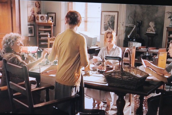 letter writing movie scene