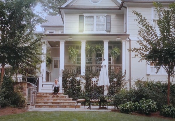 Back of movie house 