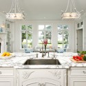 Elegant White Kitchen Cabinets