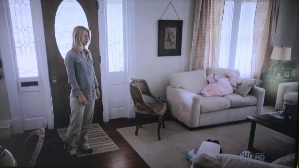 Living room Homeland TV show scene 