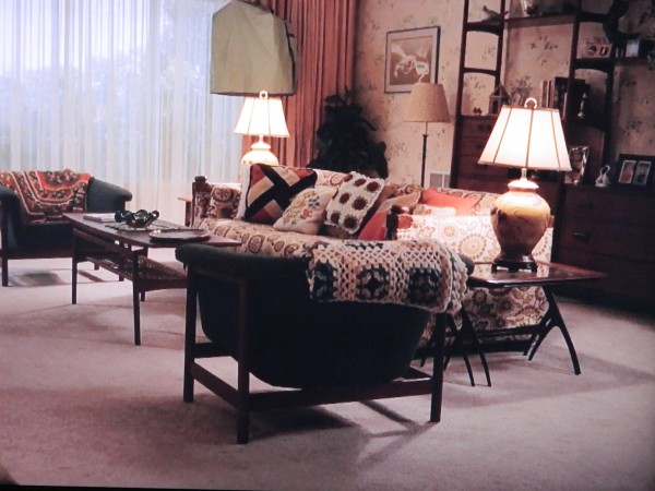 HBO TV Series "Enlightened" Mid-Century Style furniture