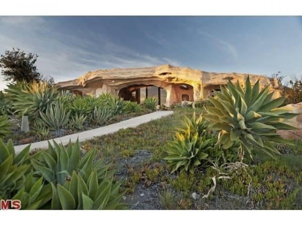 Unusual Flintstones Houses this one in Malibu