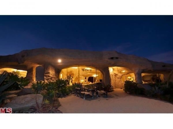 Dick Clark house night view