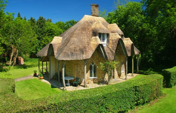 An English Cottage Called Gingerbread House
