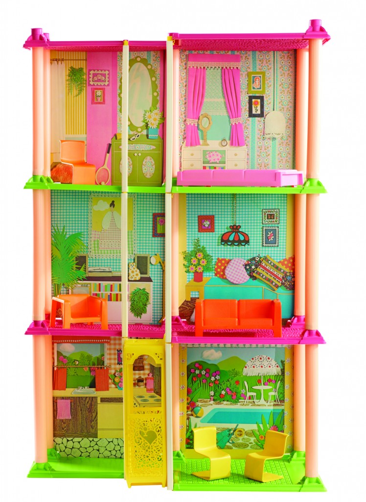 barbie house with doorbell